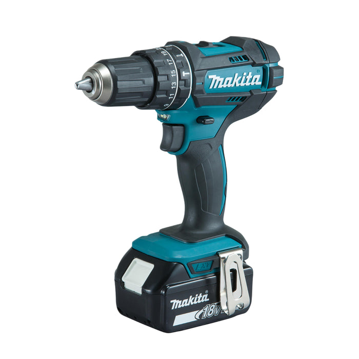 Makita DHP482 Akku-Schlagbohrschrauber inkl. 5Ah Akku